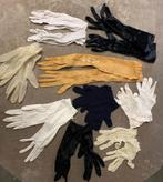 Vintage handschoenen (9 paar), Antiek en Kunst, Antiek | Kleding en Accessoires, Ophalen of Verzenden, Dames