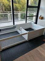 Honden/Puppy werpkist met hok, Dieren en Toebehoren, Ophalen of Verzenden, Gebruikt, 110 cm of meer, Minder dan 65 cm