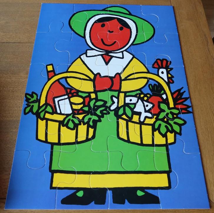 Legpuzzel Ravensburger – 20 stukjes – Dick Bruna – Boerin, Hobby en Vrije tijd, Denksport en Puzzels, Zo goed als nieuw, Legpuzzel