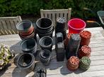 Kweekpotten , plastic potjes, stekpotten, Ophalen of Verzenden, Gebruikt