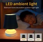 Draadloze USB oplaadbare LED tafellamp, Ophalen, Kunststof, Draadloos, Nieuw