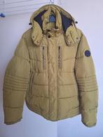 Mosterd gele warme jas., Kleding | Heren, Jassen | Winter, Geel, Maat 56/58 (XL), Zo goed als nieuw, C&A