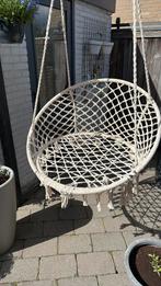 Heerlijk zo goed als nieuwe witte hangstoel, Ophalen, Zo goed als nieuw