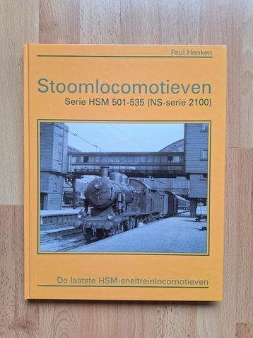 Boek Stoomlocomotieven serie HSM 501-525 (NS-serie 2100)