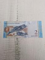 Venezuela 2 Bolivares 2007 Biljet UNC, Postzegels en Munten, Bankbiljetten | Amerika, Ophalen of Verzenden, Zuid-Amerika