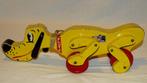 Vintage Pluto houten trekfiguur Brio Zweden  jaren 50 / 60, Antiek en Kunst, Verzenden