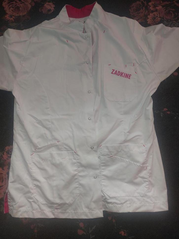 2x Tandartsassistente Schort - ZADKINE, Kleding | Dames, Overige Dameskleding, Zo goed als nieuw, Ophalen