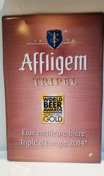 Affligem bier reclamebord mancave bord bar brouwerij, Ophalen of Verzenden, Gebruikt, Reclamebord