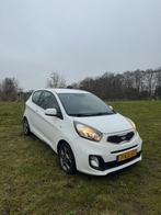 Kia Picanto 1.0 Cvvt 3-DRS 2013 Wit, Auto's, Kia, Voorwielaandrijving, Stof, 400 kg, Wit