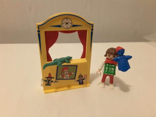 Playmobil 4664 meisje met poppenkast compleet., Kinderen en Baby's, Speelgoed | Playmobil, Zo goed als nieuw, Complete set, Ophalen of Verzenden