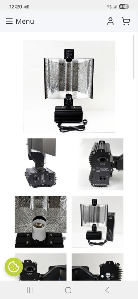 King lumen 100w, Tuin en Terras, Kweekspullen, Zo goed als nieuw, Ophalen of Verzenden
