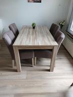 Slijtvaste eettafel 160x90cm, Huis en Inrichting, Tafels | Eettafels, Ophalen, Kunststof, Gebruikt, 50 tot 100 cm