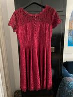 Gigileer jurk  42 feestjurk bordeauxrood kant, Kleding | Dames, Jurken, Ophalen of Verzenden, Zo goed als nieuw, Maat 42/44 (L)