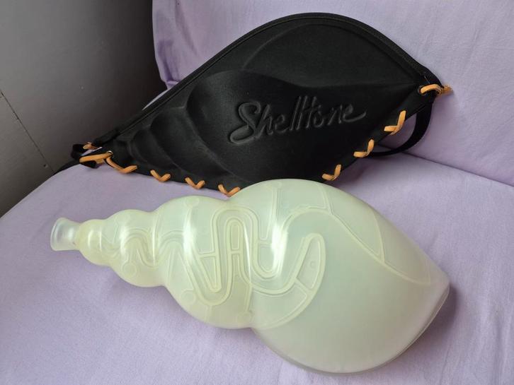 Shelltone Whale Project, hoorn met bijpassende draagtas, Watersport en Boten, Duiken, Nieuw, Ophalen of Verzenden