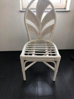 gewilde rotan stoel wit ibiza style, Huis en Inrichting, Ophalen