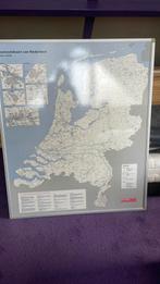Magnetisch bord postcode kaart Nederland, Nederland, Gelezen, Ophalen of Verzenden