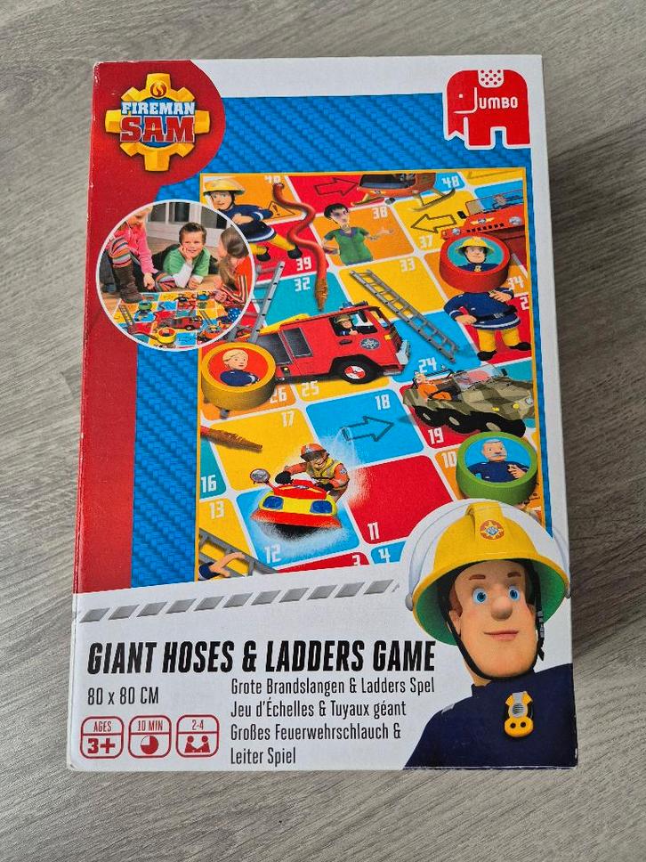 brandweerman Sam Hoses & Ladder Spel, Kinderen en Baby's, Speelgoed | Overig, Gebruikt, Jongen of Meisje, Ophalen of Verzenden