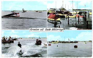 970329 Oude Wetering ZH 1968 Gelopen met postzegel beschikbaar voor biedingen