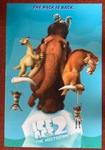 Grote poster ICE AGE II van 20 jaar geleden, Verzamelen, Ophalen of Verzenden, Zo goed als nieuw, Poster