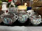 Chinees theeservies met Eierschaal porseleinen kopjes, Antiek en Kunst, Antiek | Porselein, Ophalen of Verzenden