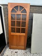 Merbau hout deur Kentucky, Ophalen, 80 tot 100 cm, 200 tot 215 cm, Hout