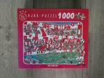 Ajax puzzel 1000 stuks, Ophalen of Verzenden, 500 t/m 1500 stukjes, Zo goed als nieuw, Legpuzzel