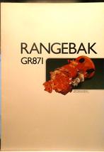Scania Rangebak GR871 brochure, Ophalen of Verzenden, Zo goed als nieuw, Auto's