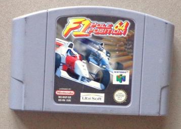 F-1 Pole Position 64 voor de Nintendo 64  beschikbaar voor biedingen