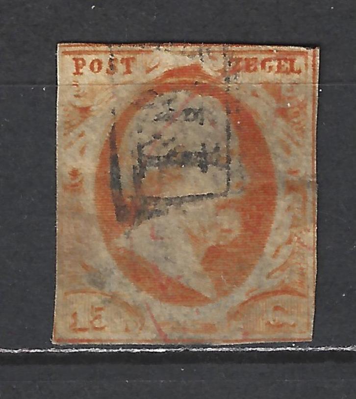 Nederland 3 geb Willem III 1852 ; Speciale aanbieding, Postzegels en Munten, Postzegels | Nederland, Gestempeld, T/m 1940, Verzenden