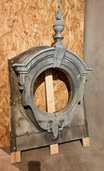 Groot zinken Ossenoog - Oeuf de boeuf (1890-1920), Antiek en Kunst, Ophalen