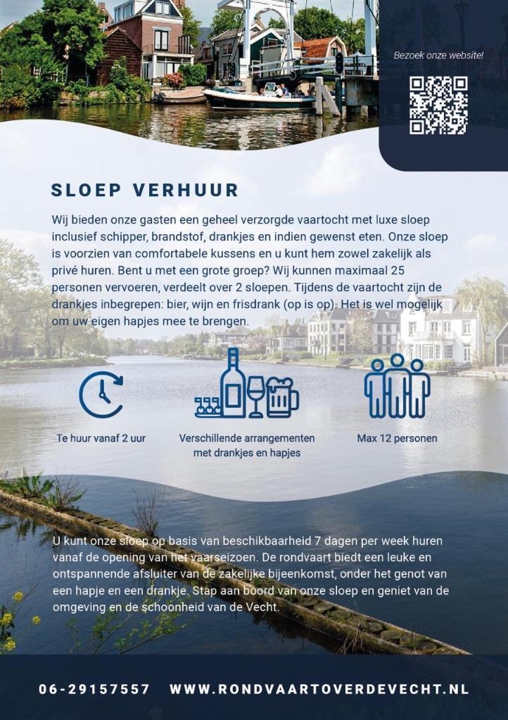Sloep verhuur, Diensten en Vakmensen, Verhuur | Boten, Sloep of Motorboot, Met catering, Met schipper