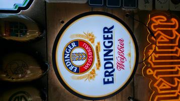 ERDINGER LED reclame verlichting  beschikbaar voor biedingen