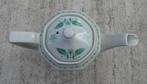 Mosa Hoge Koffie / Thee pot met Abstract Groen Motief, Ophalen of Verzenden
