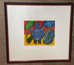 Corneille - Kleurrijke Abstracte Compositie - 1998, Ophalen of Verzenden