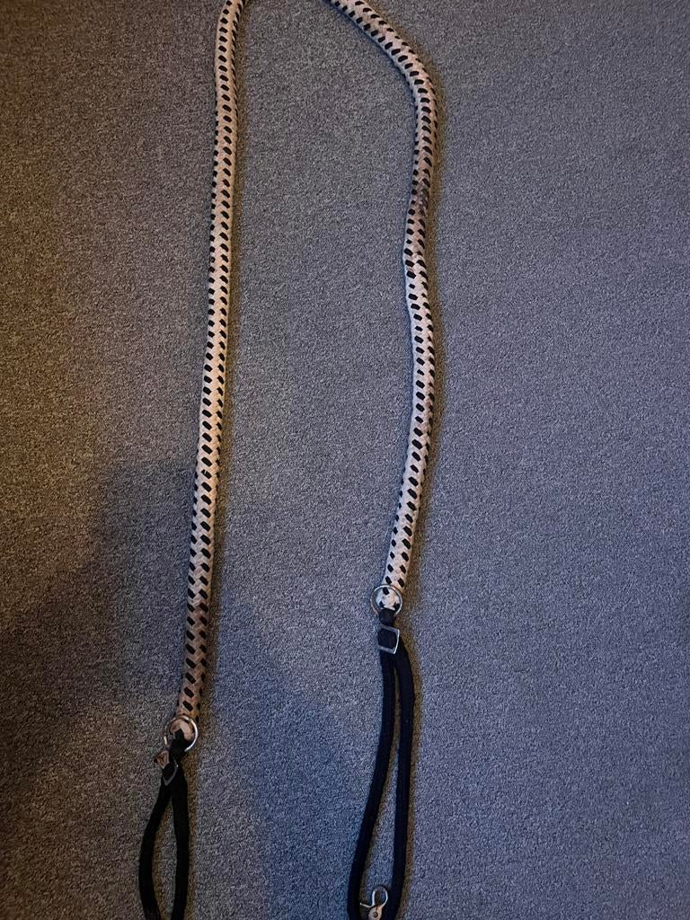 Dubbele longeerlijn te koop, Dieren en Toebehoren, Paarden en Pony's | Hoofdstellen en Tuigage, Ophalen of Verzenden, Gebruikt