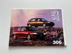 Folder Peugeot 306 1994, Ophalen of Verzenden, Zo goed als nieuw, Peugeot
