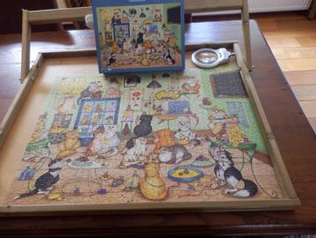 Gibsons legpuzzel Purrfect Chocolate Jigsaw++++1000 Pieces. beschikbaar voor biedingen