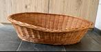 Ovale rieten mand, Huis en Inrichting, Ophalen, Mand, Zo goed als nieuw, Riet
