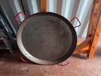 Paella pan 100cm met brander, Ophalen of Verzenden, Gebruikt