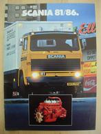 Scania 81 / 86 Brochure 1975 - Torpedo & Front, Scania, Overige merken, Zo goed als nieuw, Ophalen