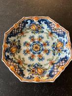 Makkum Tichelaar hoekig bord porselein, Ophalen of Verzenden