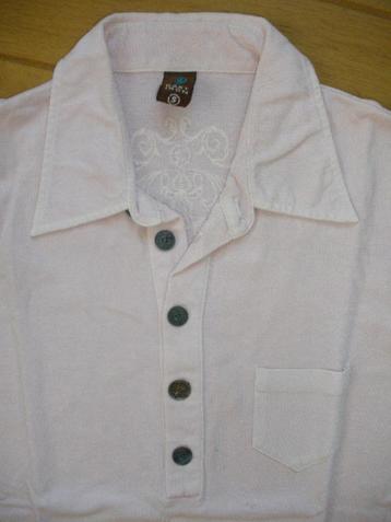 CAST IRON polo t- shirt licht roze maat S beschikbaar voor biedingen