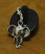 BEDEL oud zilverkleur 25x22 mm Olifant Bedeltje+slotje, Overige materialen, Verzenden, Nieuw, 1 bedel