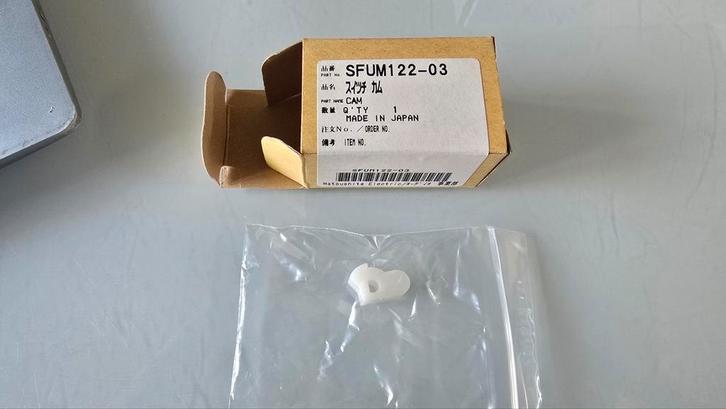 Technics Cam tbv power switch schakelaar, Audio, Tv en Foto, Platenspelers, Nieuw, Platenspeler-onderdeel, Technics, Ophalen of Verzenden