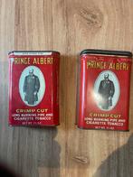 Twee blikjes prince albert, Verzamelen, Blikken, Ophalen of Verzenden, Gebruikt, Overige, Overige merken