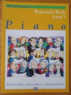 Alfred's Piano Repertoire Book level 3, Klassiek, Les of Cursus, Nieuw, Ophalen of Verzenden