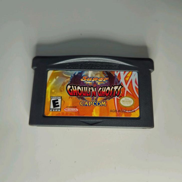 Super Ghouls 'n Ghosts GBA Nintendo gameboy advance, Spelcomputers en Games, Games | Nintendo Game Boy, Gebruikt, Platform, 1 speler