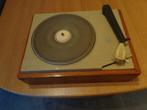 Vintage Philips platenspeler met houten omlijsting, Ophalen of Verzenden, Gebruikt, Platenspeler, Philips