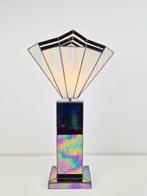Tiffany Art Deco tafellamp gebrandschilderd glas ‘30 uniek, Art deco, Ophalen of Verzenden, N, Gebruikt