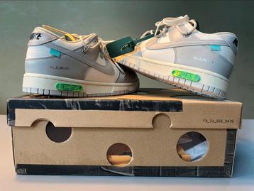 Nike Dunk Low Off-White Lot 42 DM1602-117 beschikbaar voor biedingen